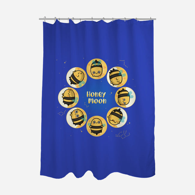 Honey Moon-None-Polyester-Shower Curtain-Freecheese