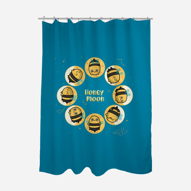 Honey Moon-None-Polyester-Shower Curtain-Freecheese