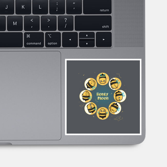 Honey Moon-None-Glossy-Sticker-Freecheese
