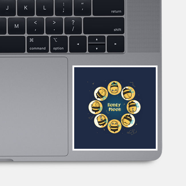 Honey Moon-None-Glossy-Sticker-Freecheese