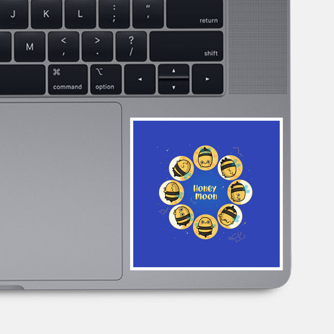Honey Moon-None-Glossy-Sticker-Freecheese