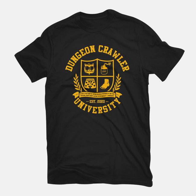 Dungeon Crawler U-Womens-Fitted-Tee-zachterrelldraws
