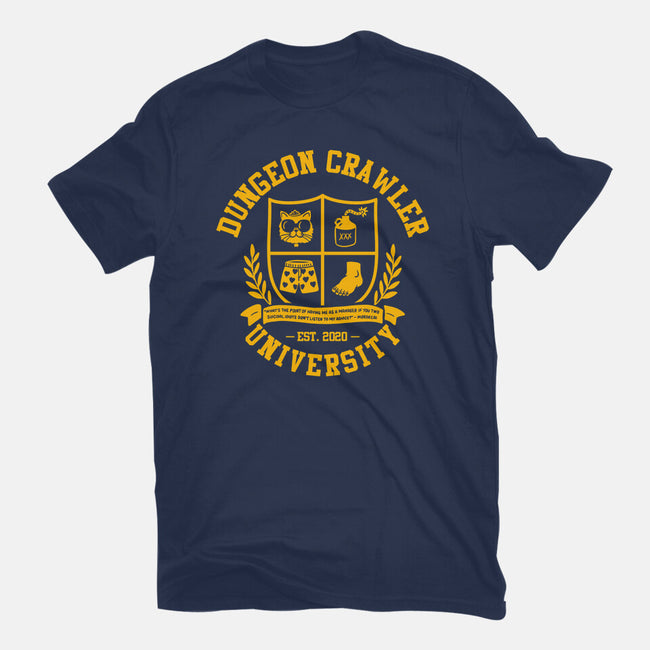 Dungeon Crawler U-Unisex-Basic-Tee-zachterrelldraws