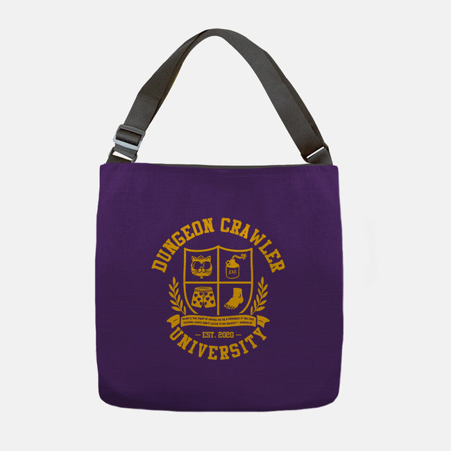 Dungeon Crawler U-None-Adjustable Tote-Bag-zachterrelldraws