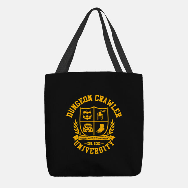 Dungeon Crawler U-None-Basic Tote-Bag-zachterrelldraws