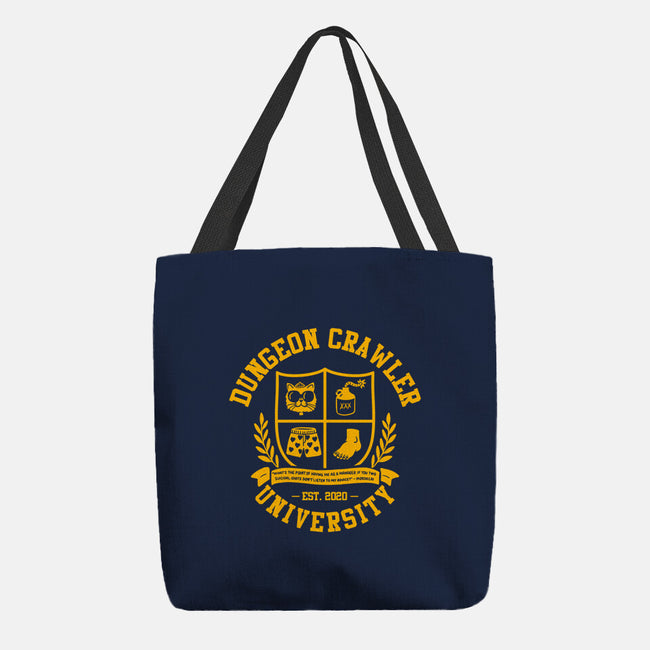 Dungeon Crawler U-None-Basic Tote-Bag-zachterrelldraws
