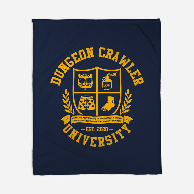 Dungeon Crawler U-None-Fleece-Blanket-zachterrelldraws