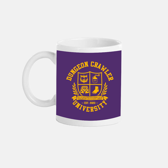 Dungeon Crawler U-None-Mug-Drinkware-zachterrelldraws