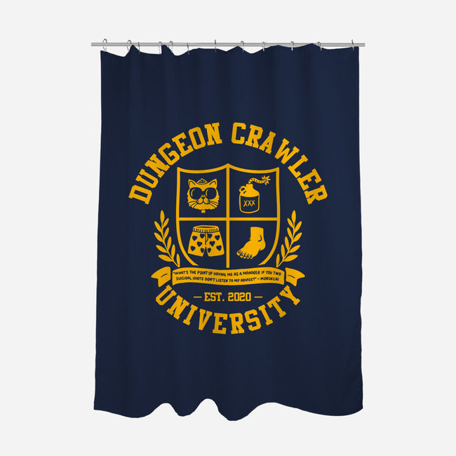 Dungeon Crawler U-None-Polyester-Shower Curtain-zachterrelldraws