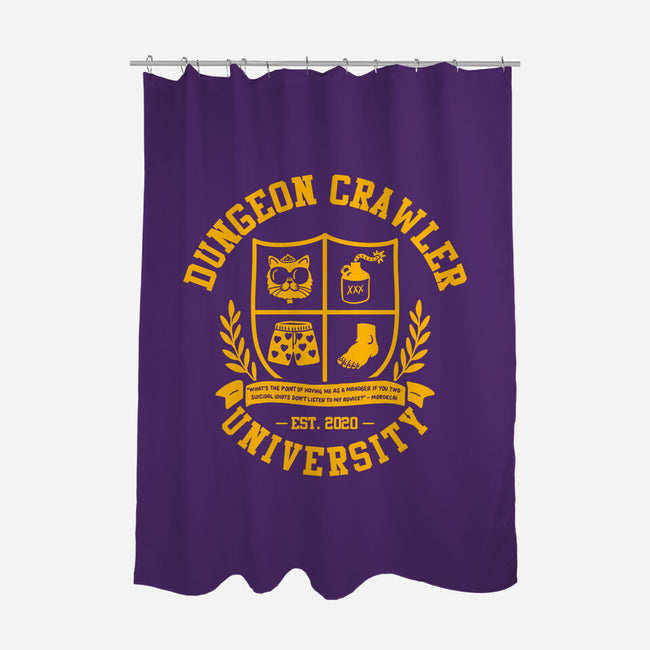 Dungeon Crawler U-None-Polyester-Shower Curtain-zachterrelldraws
