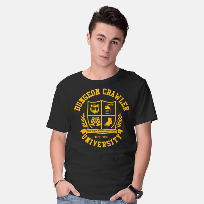Dungeon Crawler U-Mens-Basic-Tee-zachterrelldraws