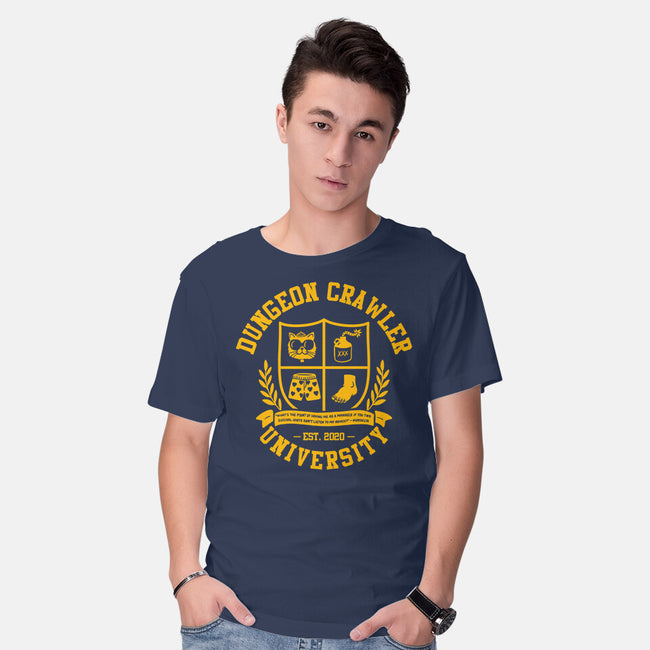Dungeon Crawler U-Mens-Basic-Tee-zachterrelldraws