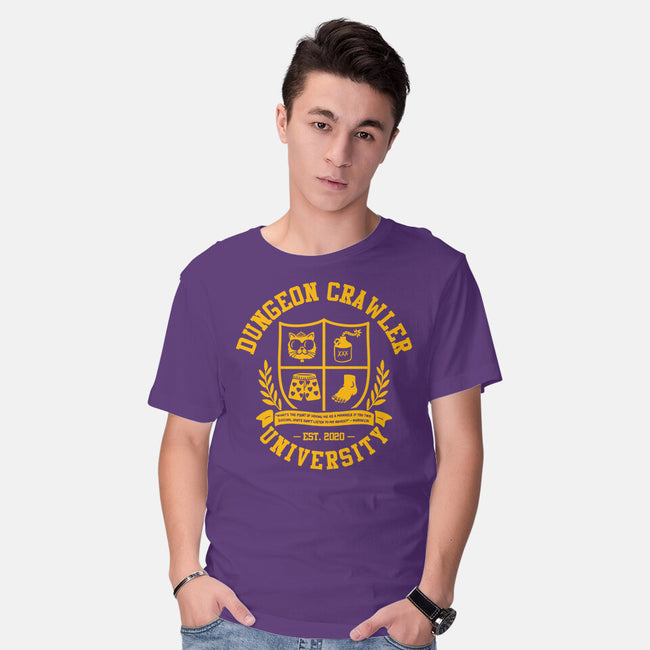 Dungeon Crawler U-Mens-Basic-Tee-zachterrelldraws