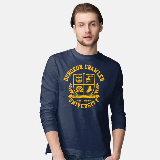 Dungeon Crawler U-Mens-Long Sleeved-Tee-zachterrelldraws