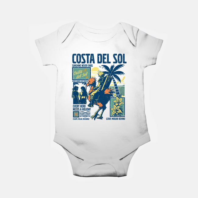 Welcome To Costa Del Sol-Baby-Basic-Onesie-hypertwenty