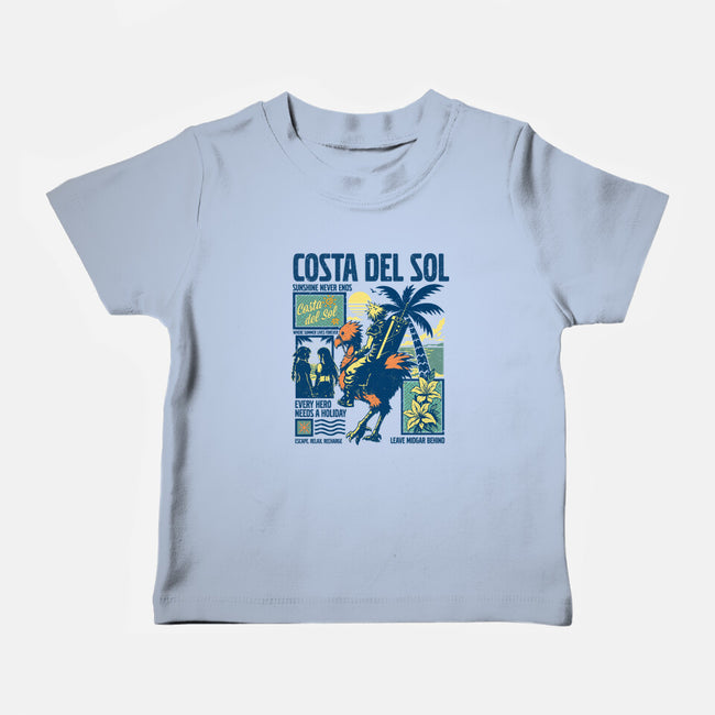 Welcome To Costa Del Sol-Baby-Basic-Tee-hypertwenty