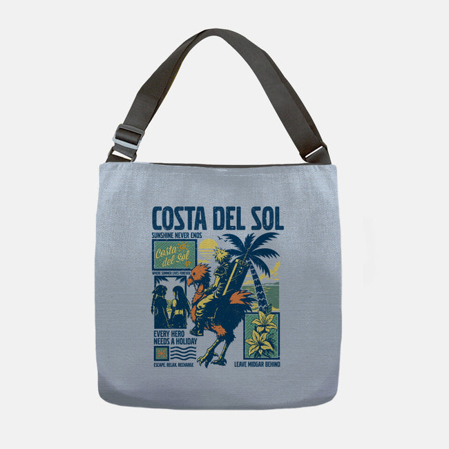 Welcome To Costa Del Sol-None-Adjustable Tote-Bag-hypertwenty
