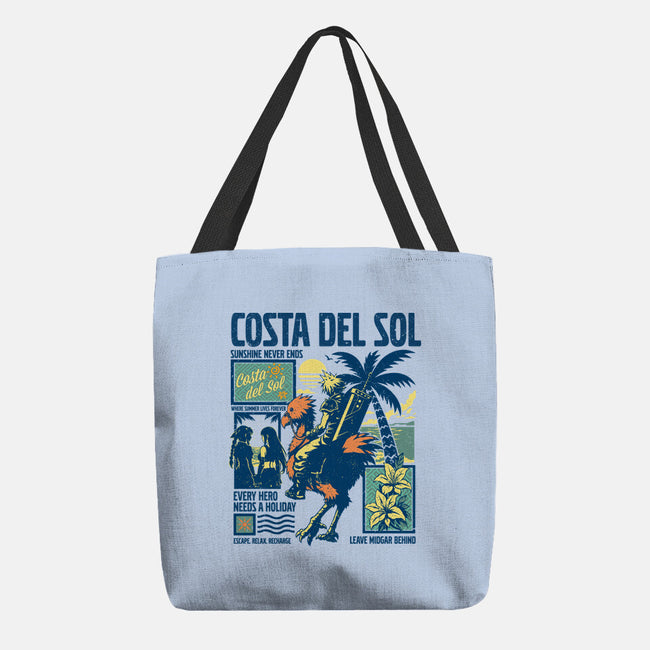 Welcome To Costa Del Sol-None-Basic Tote-Bag-hypertwenty