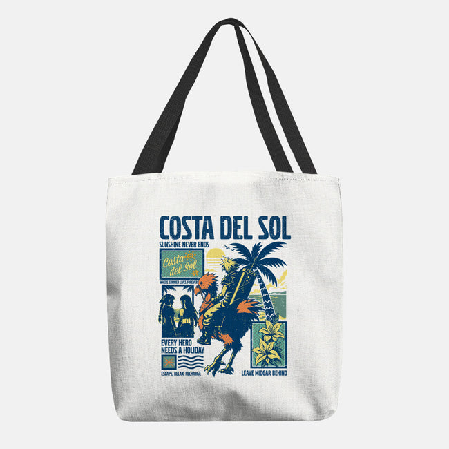 Welcome To Costa Del Sol-None-Basic Tote-Bag-hypertwenty