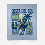 Welcome To Costa Del Sol-None-Fleece-Blanket-hypertwenty