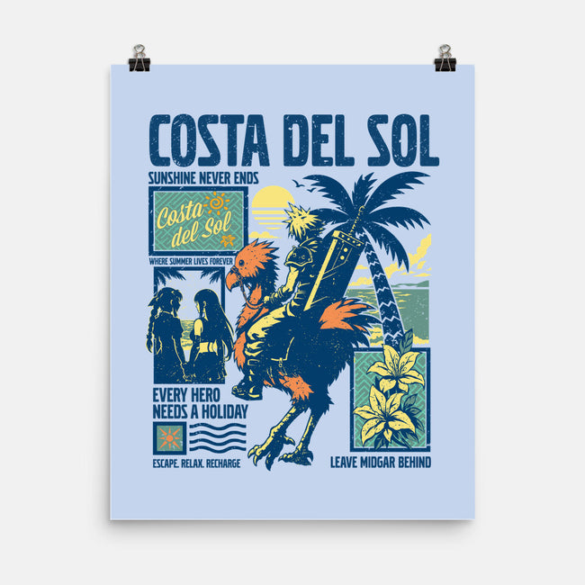 Welcome To Costa Del Sol-None-Matte-Poster-hypertwenty