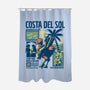 Welcome To Costa Del Sol-None-Polyester-Shower Curtain-hypertwenty
