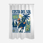 Welcome To Costa Del Sol-None-Polyester-Shower Curtain-hypertwenty