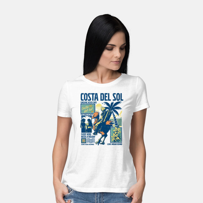 Welcome To Costa Del Sol-Womens-Basic-Tee-hypertwenty