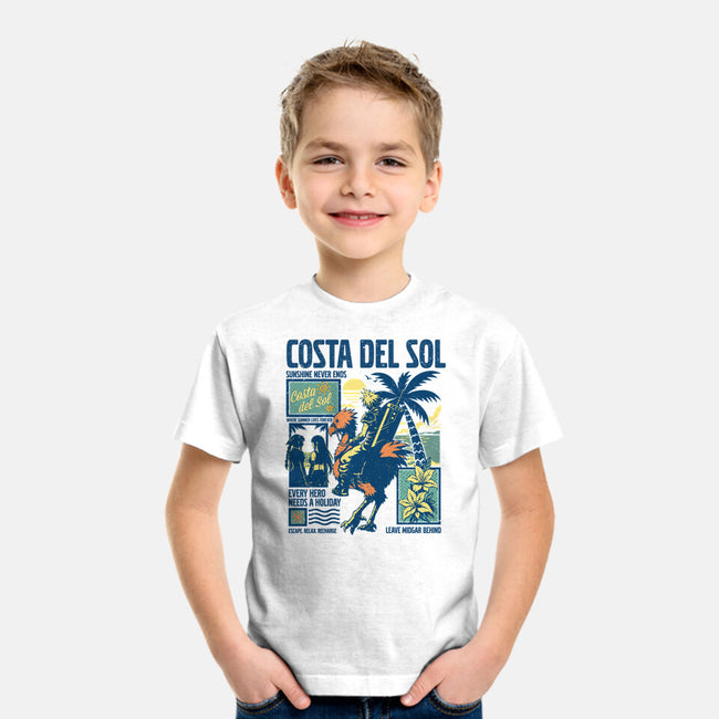 Welcome To Costa Del Sol-Youth-Basic-Tee-hypertwenty