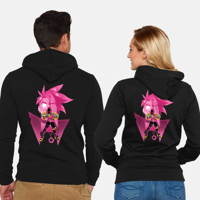 Vi 2XKO-Unisex-Zip-Up-Sweatshirt-hypertwenty