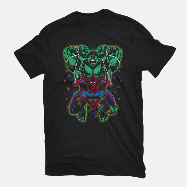 Smash Meets Swing-Womens-Fitted-Tee-zybbhorn