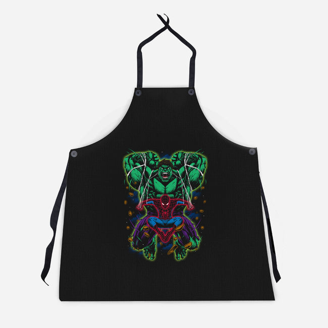 Smash Meets Swing-Unisex-Kitchen-Apron-zybbhorn