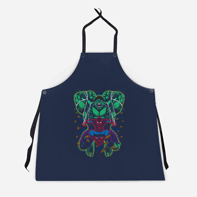 Smash Meets Swing-Unisex-Kitchen-Apron-zybbhorn