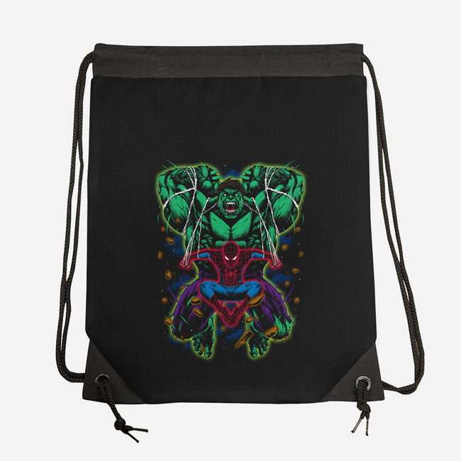 Smash Meets Swing-None-Drawstring-Bag-zybbhorn