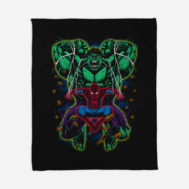 Smash Meets Swing-None-Fleece-Blanket-zybbhorn