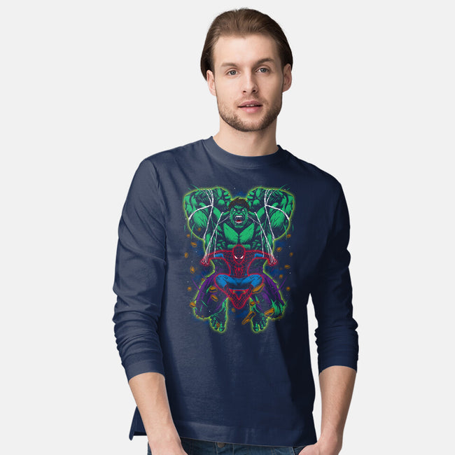 Smash Meets Swing-Mens-Long Sleeved-Tee-zybbhorn