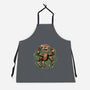 Fist My Bump-Unisex-Kitchen-Apron-glitchygorilla
