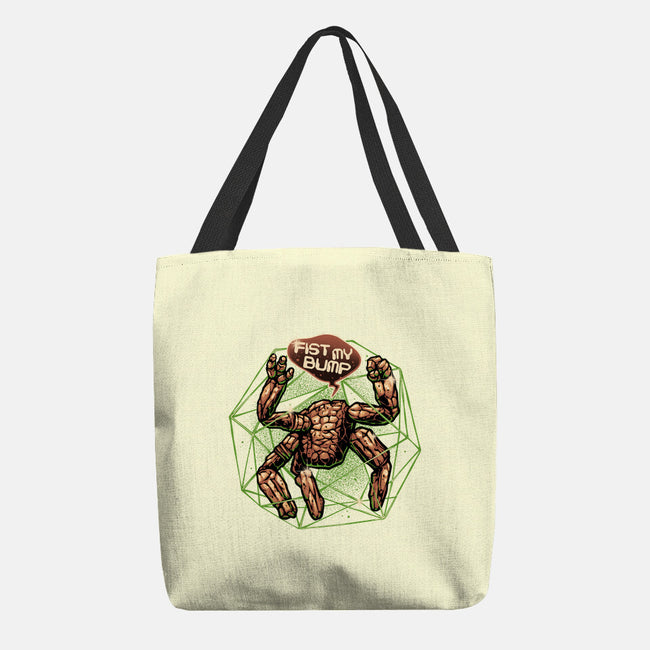 Fist My Bump-None-Basic Tote-Bag-glitchygorilla