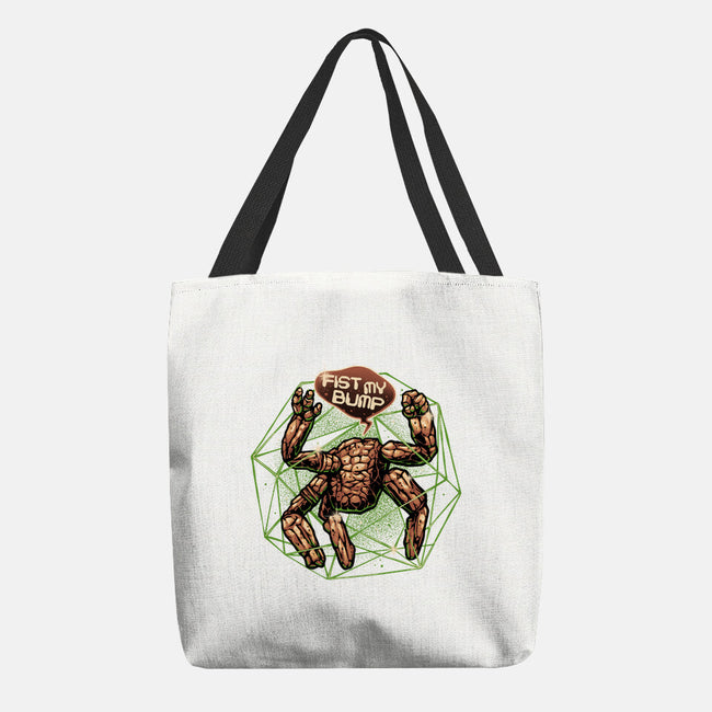 Fist My Bump-None-Basic Tote-Bag-glitchygorilla