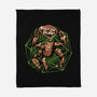 Fist My Bump-None-Fleece-Blanket-glitchygorilla