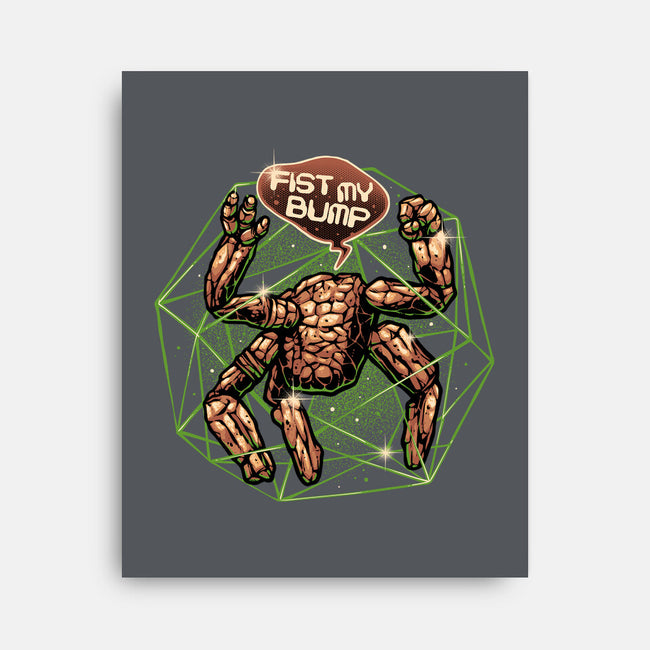 Fist My Bump-None-Stretched-Canvas-glitchygorilla