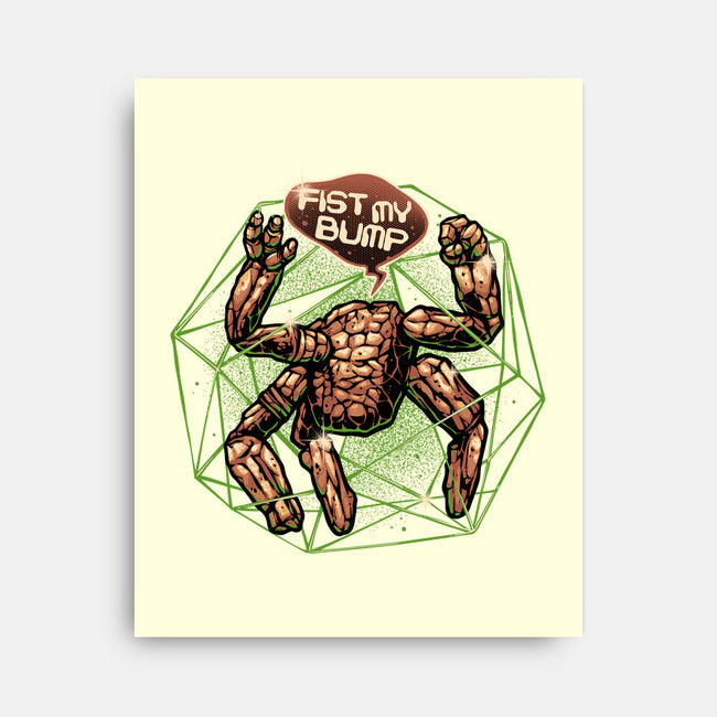 Fist My Bump-None-Stretched-Canvas-glitchygorilla