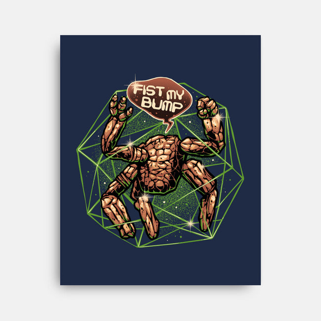 Fist My Bump-None-Stretched-Canvas-glitchygorilla