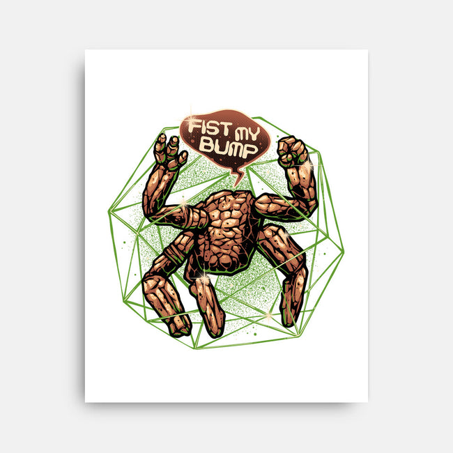 Fist My Bump-None-Stretched-Canvas-glitchygorilla