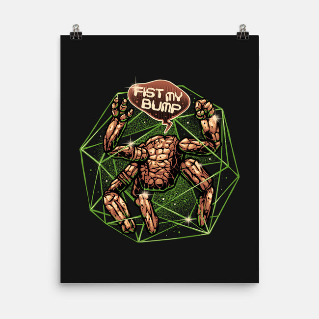 Fist My Bump-None-Matte-Poster-glitchygorilla