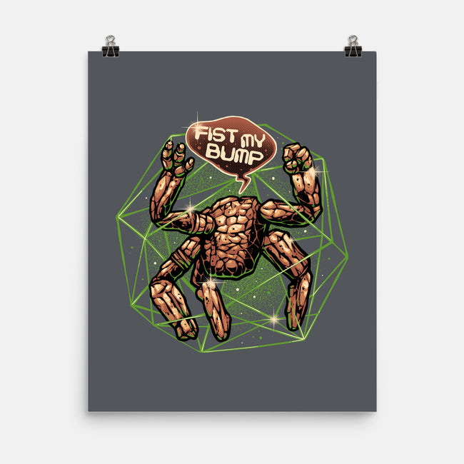 Fist My Bump-None-Matte-Poster-glitchygorilla