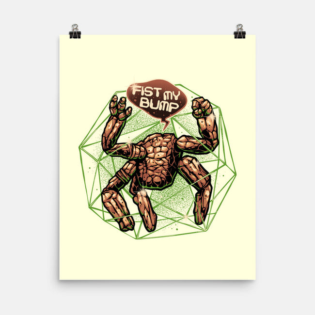 Fist My Bump-None-Matte-Poster-glitchygorilla