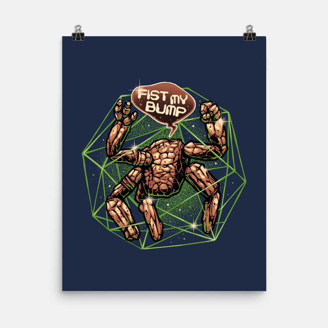 Fist My Bump-None-Matte-Poster-glitchygorilla
