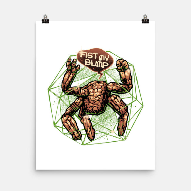 Fist My Bump-None-Matte-Poster-glitchygorilla