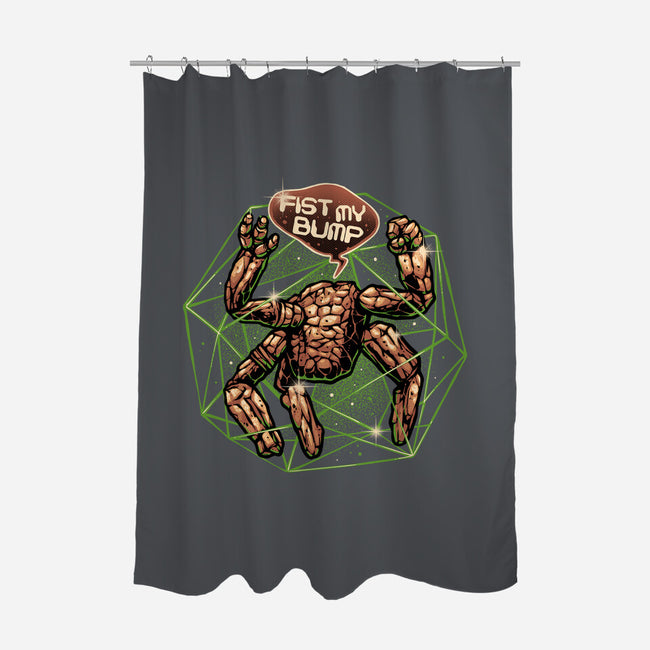 Fist My Bump-None-Polyester-Shower Curtain-glitchygorilla